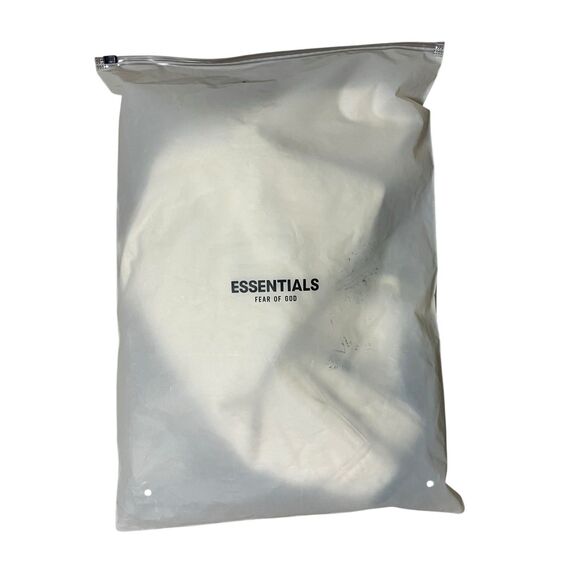 Fear Of God Essentials Sweatshorts Mens XL Cream Fleece Lounge Shorts Drawstring - Picture 15 of 16